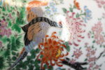 23. Jarrón de porcelana China. Pintado a mano. Vintage. - Imagen 4