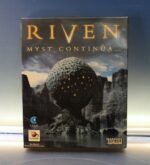Videojuego PC caja grande: Riven: Myst Continúa. Cyan Productions - Red Orb Entertainment, 1997.