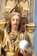 Cristo Rey. Sagrado Corazón de Jesús en el trono, entronizado. - Imagen 16