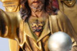 Cristo Rey. Sagrado Corazón de Jesús en el trono, entronizado. - Imagen 13