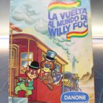 Álbum de cromos: La Vuelta al Mundo de Willy Fog. Danone, 1983.