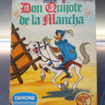 Álbum de cromos: Don Quijote de la Mancha. Danone, 1978. Incompleto.