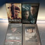 4 Películas DVD: Basic, Hombres de Honor, El Hundimiento, Pearl Harbor, cine Belico