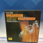 lps, vinilos BOX, FRANZ LISZT. UNGARISCHE RHAPSODIEN. RAPSODIAS HÚNGARAS, RAPSODIA ESPAÑOLA (3 LP'S)