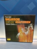 lps, vinilos BOX, FRANZ LISZT. UNGARISCHE RHAPSODIEN. RAPSODIAS HÚNGARAS, RAPSODIA ESPAÑOLA (3 LP'S)