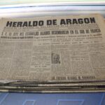 Heraldo de Aragón. Periódicos antiguos. Años 40, 50 y 70.