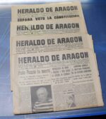 Heraldo de Aragón. Periódicos antiguos. Años 40, 50 y 70. - Imagen 8