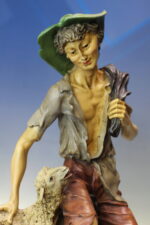 Reproducción en resina de figura “Pastor” de Giuseppe Armani, Capodimonte. - Imagen 3