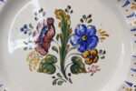 Cerámica Puente del Arzobispo, plato de castañuelas. Firmado M. Álvarez. - Imagen 6