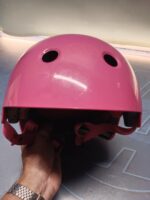 Casco Oxelo rosa Talla 50-54 - Imagen 6