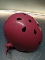 Casco Oxelo rosa Talla 50-54 - Imagen 3