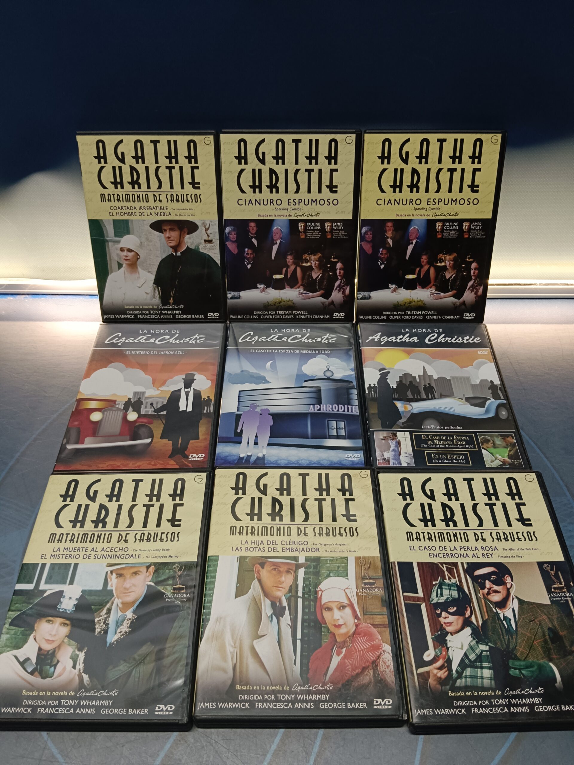 IMG_20260713_171757 9 DVDs Agatha Christie - Imagen 1