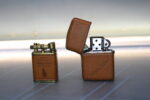 11 mecheros de gasolina, tipo Zippo, publicidad bebidas. Años 90. - Imagen 4