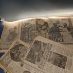 6 antiguos PERIÓDICOS, 2 de ellos sin portada, FOTOS, FALANGE nº 22,23,25,26 y mas, año 1937