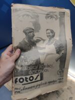 6 antiguos PERIÓDICOS, 2 de ellos sin portada, FOTOS, FALANGE nº 22,23,25,26 y mas, año 1937 - Imagen 16
