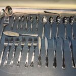 Cubertería completa 6 juegos, FACIX italy 18/10 ( 6 tenedores, 6 cucharas, 6 cuchillos, 6 cucharillas, 6 piezas grandes sopera y mas)