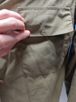 Camisa militar clásica talla l ejército español años 70/80 - Imagen 10